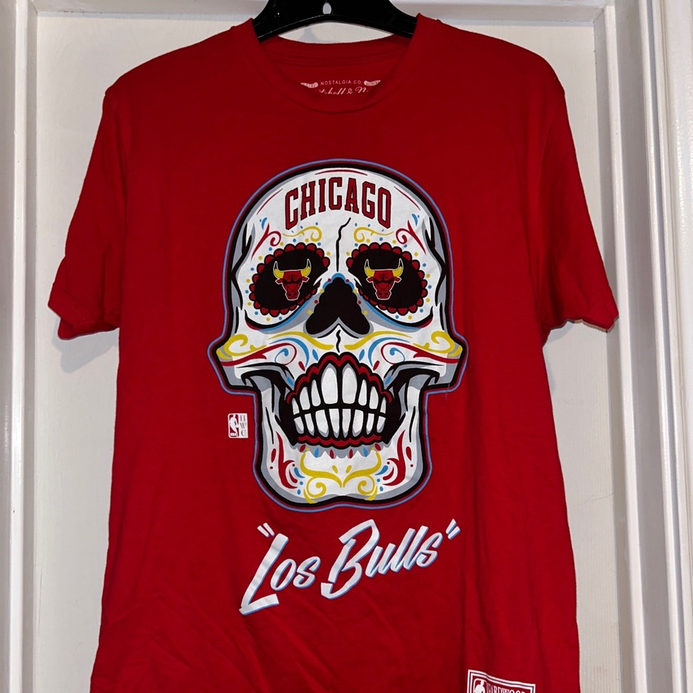 Men’s Mitchell & ness Chicago Los bulls tee M